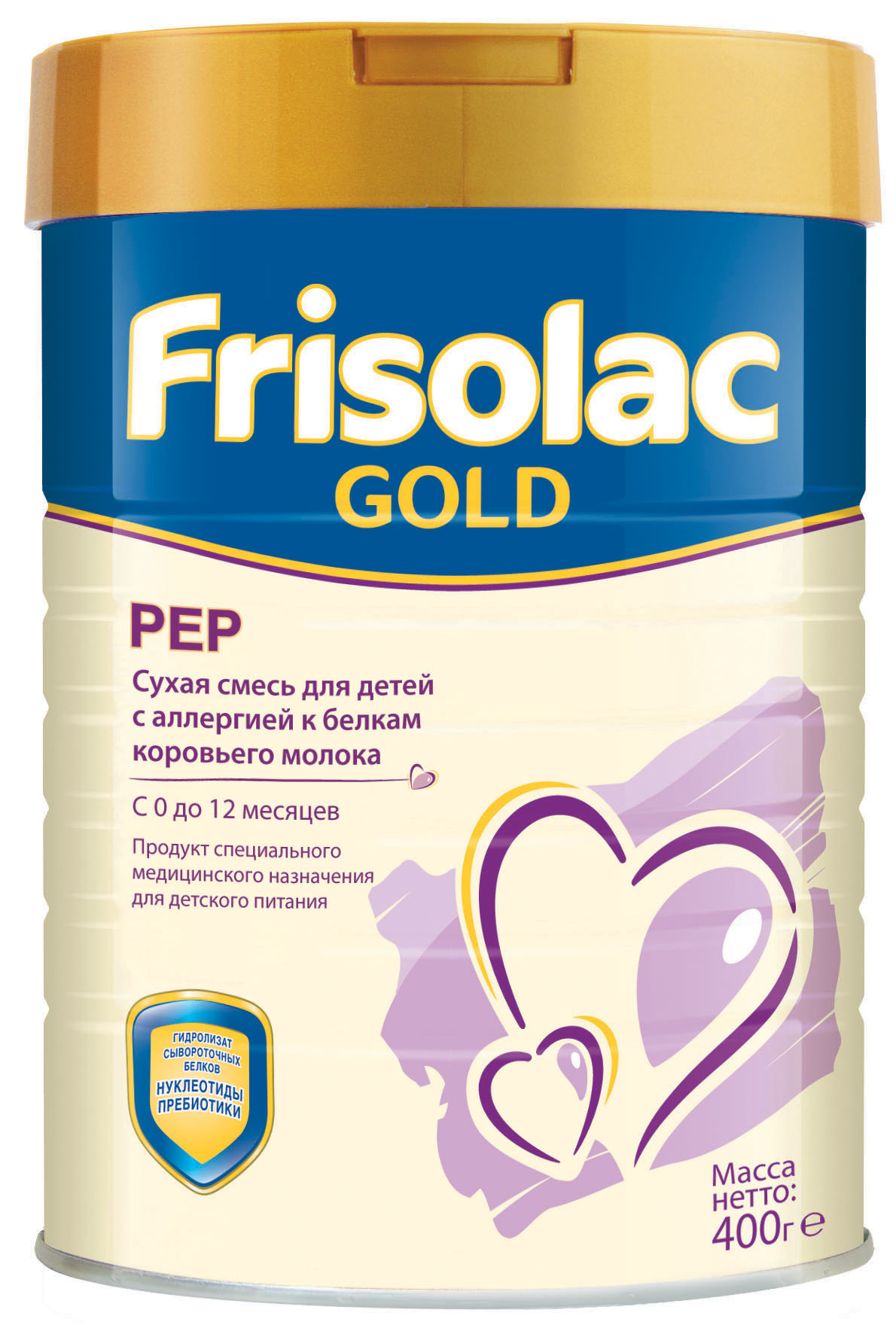 Молочная смесь Friso "Фрисолак Голд Пеп"  0-12 мес.  400 гр.