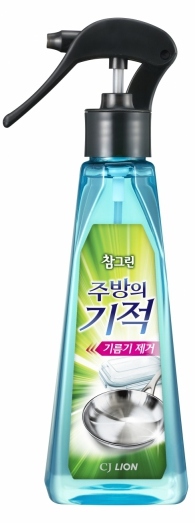 Чудо-средство CJ Lion Chamgreen - Powerful средство для удаления жира (спрей),  250 мл