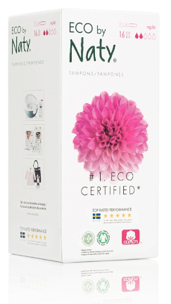 Тампоны Naty Regular, 16 шт