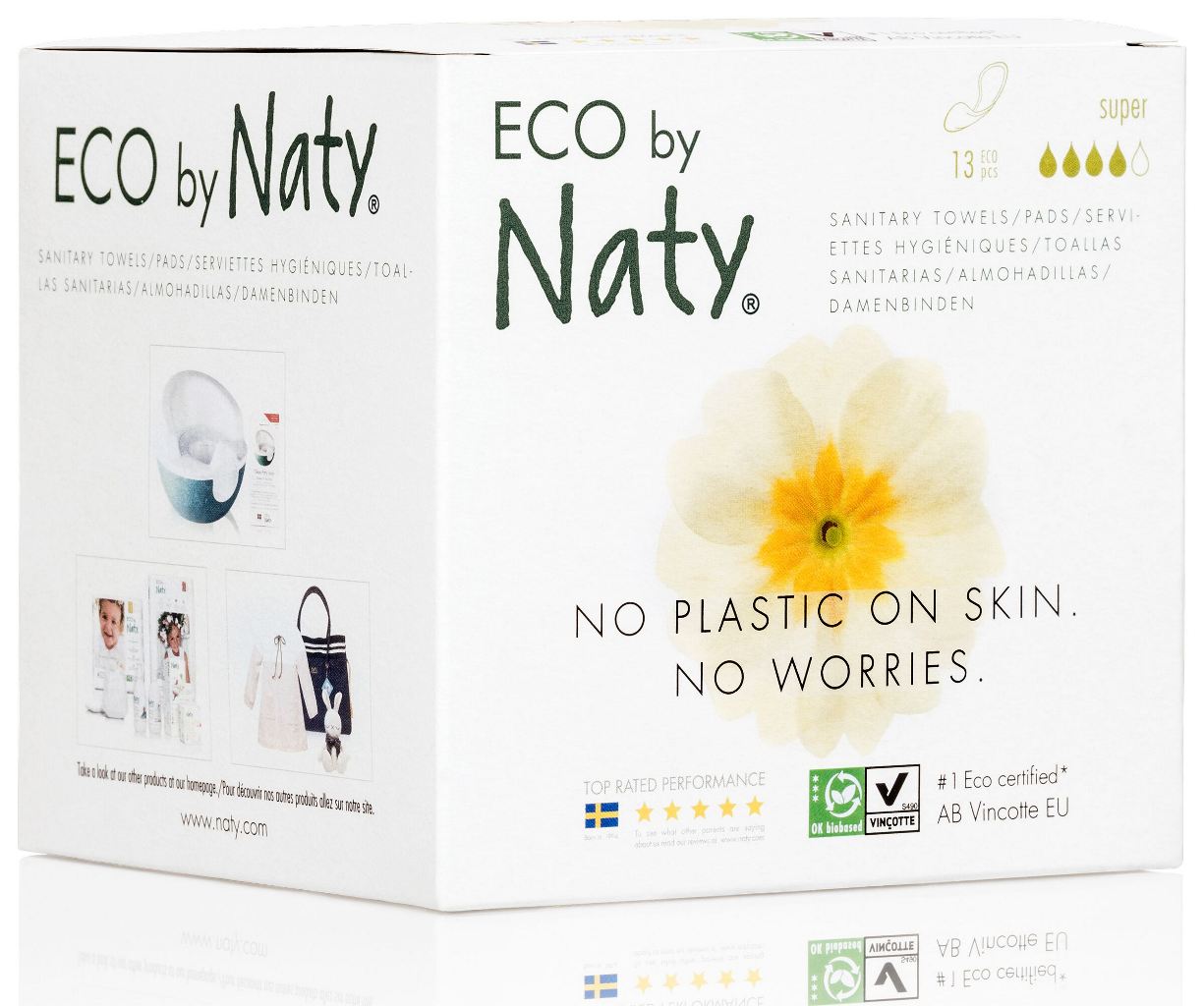 Прокладки женские гигиенические Naty  Super 13 шт