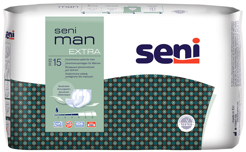 Урологические вкладыши для мужчин Seni Man extra,15 шт