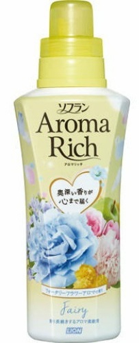 Кондиционер для белья Lion Aroma Rich Fairy с ароматом ландыша и фруктов, флакон 550 мл