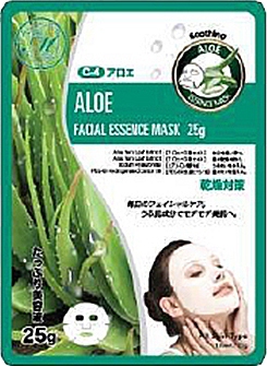 Маска для лица Mitomo Natural 512 Алоэ, увлажняющая, 25 гр