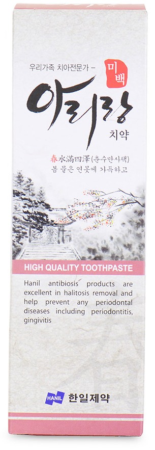 Зубная паста Hanil Arirang Whitening   отбеливающая, 150 г