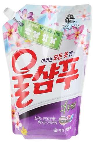 Средство для стирки KeraSys Вул Шампу Свежесть, 1300 мл