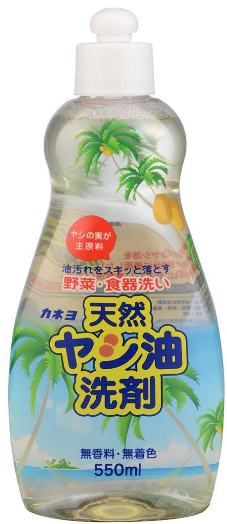 Жидкость для мытья посуды Kaneyo с кокосовым маслом, 550 мл