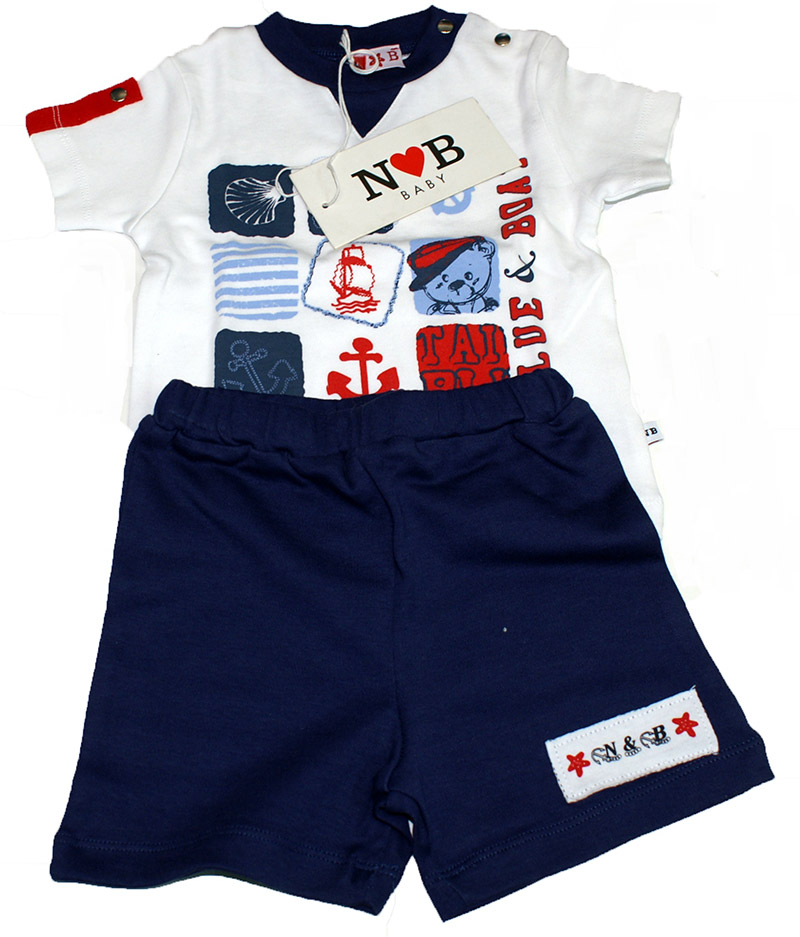 Комплект Норман футболка, шорты р.86 арт.1228