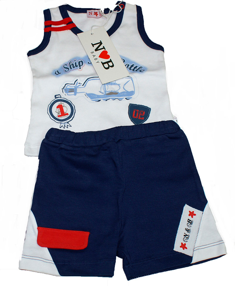 Комплект Норман футболка, шорты р.68 арт.1243