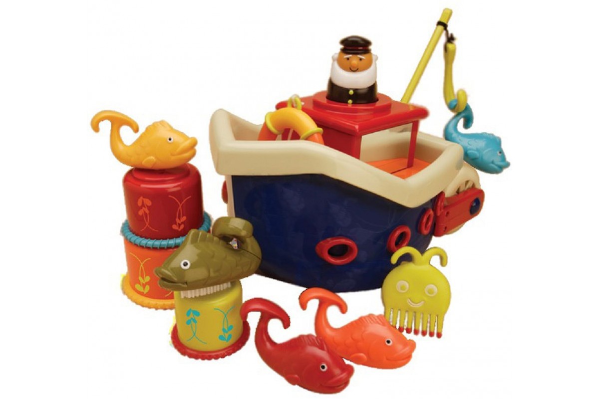 68607 Набор игрушек для ванной  "Кораблик"