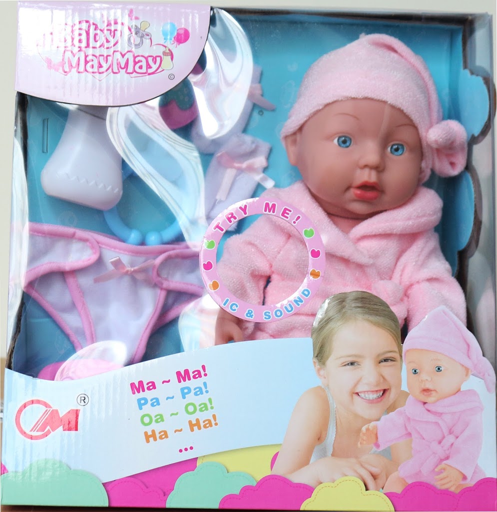 GI-6428 Пупс "Baby MayMay" 36 см пьет, писает