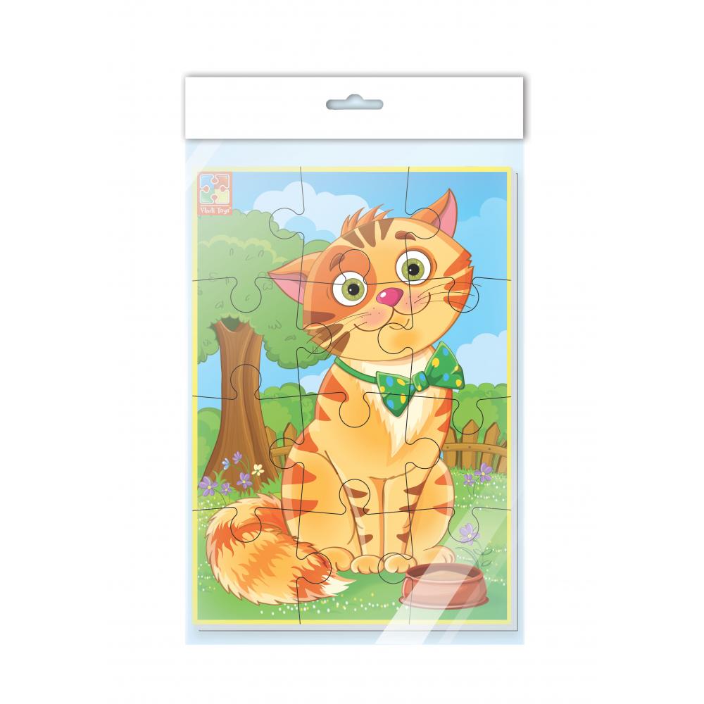 VT1103-52 Мягкие пазлы А5 "Котик"