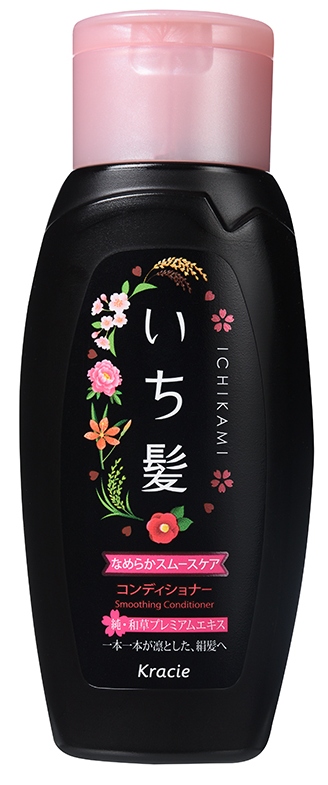 Бальзам-ополаскиватель для волос разглаживающий Kracie Ichikami с ароматом горной сакуры, 150 г