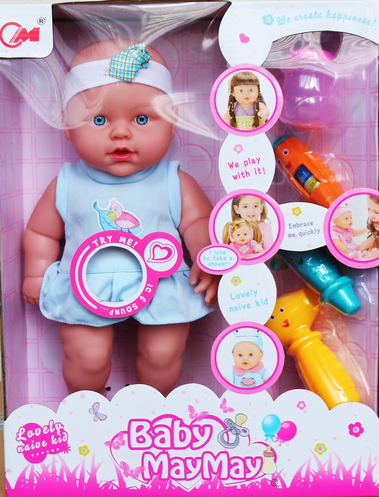 GI-6427 Пупс "Baby MayMay" 36 см Доктор с аксессуарами и звуком